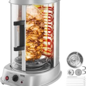 Churrasqueira Grill Rotisserie com Temperatura Ajustável, 1500W