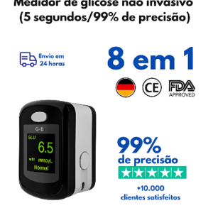 Monitor de glicose sem picada GlucoSmart