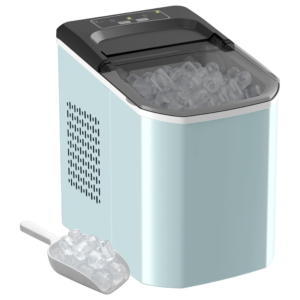 Máquina de cubos de gelo auto-limpável HOMCOM
