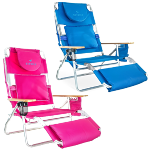 Kit Casal BeachComfort™ – 2 Cadeiras Reclináveis Premium