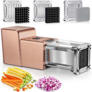 EasyCut Pro™ Cortador Elétrico Multifunções para Legumes e Batatas