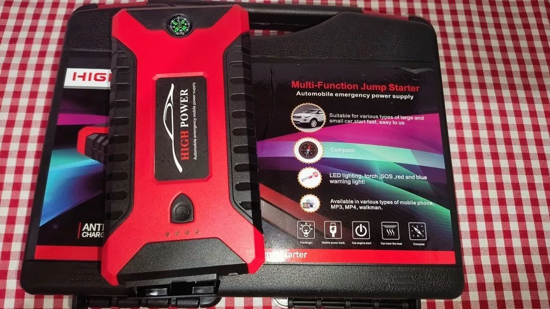 Arrancador portátil para vehículo